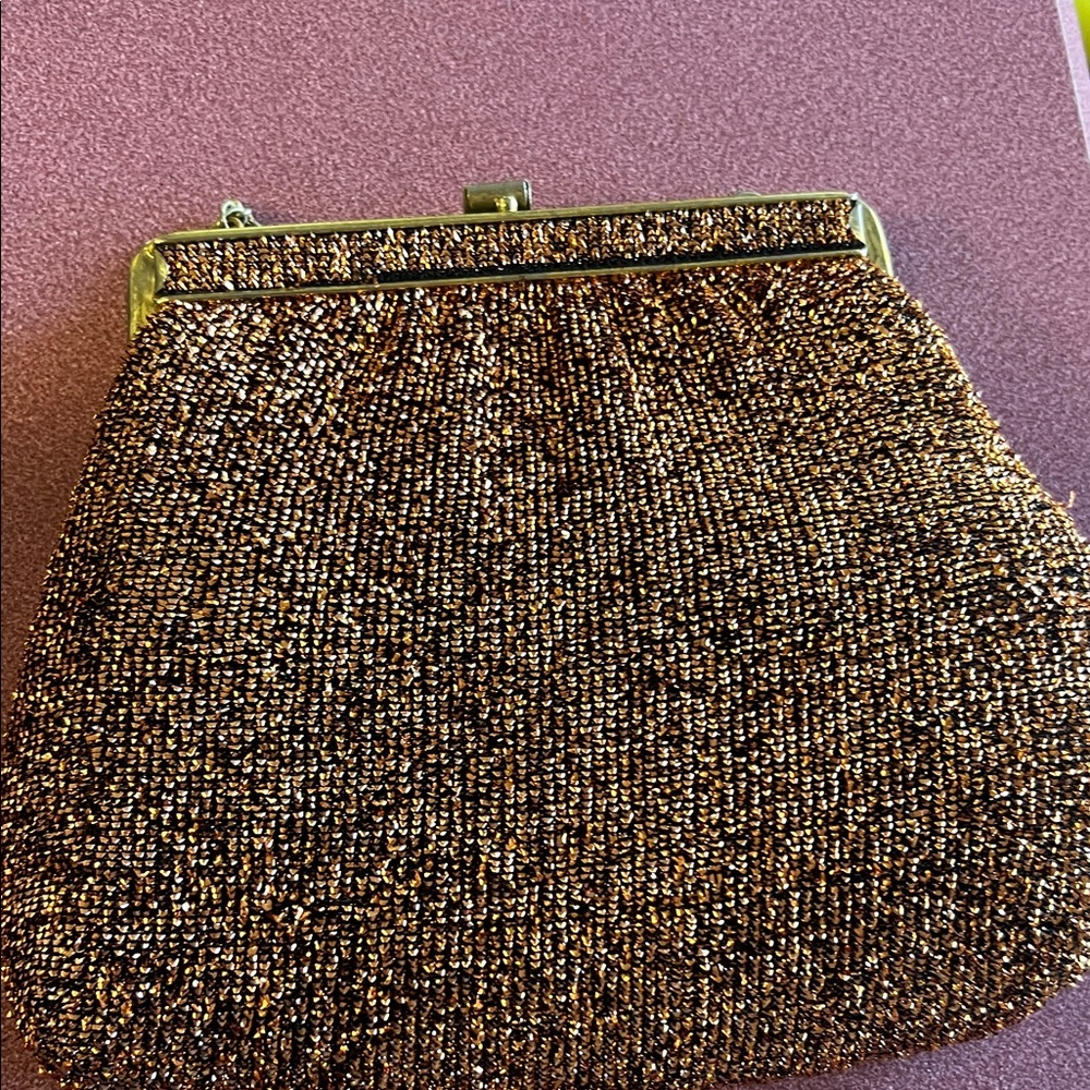Vintage Bronze copper Clutch - Picture 3 of 4